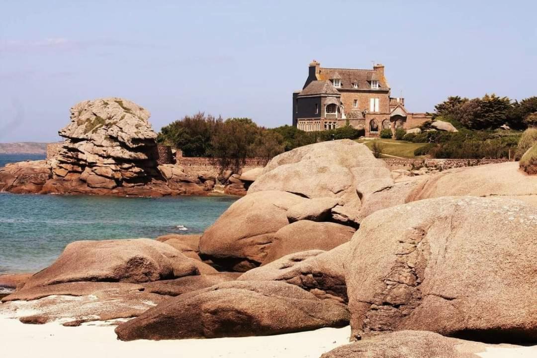 Studio Expose Plein Sud Vu Sur Le Port De Plaisance Perros-Guirec Kültér fotó