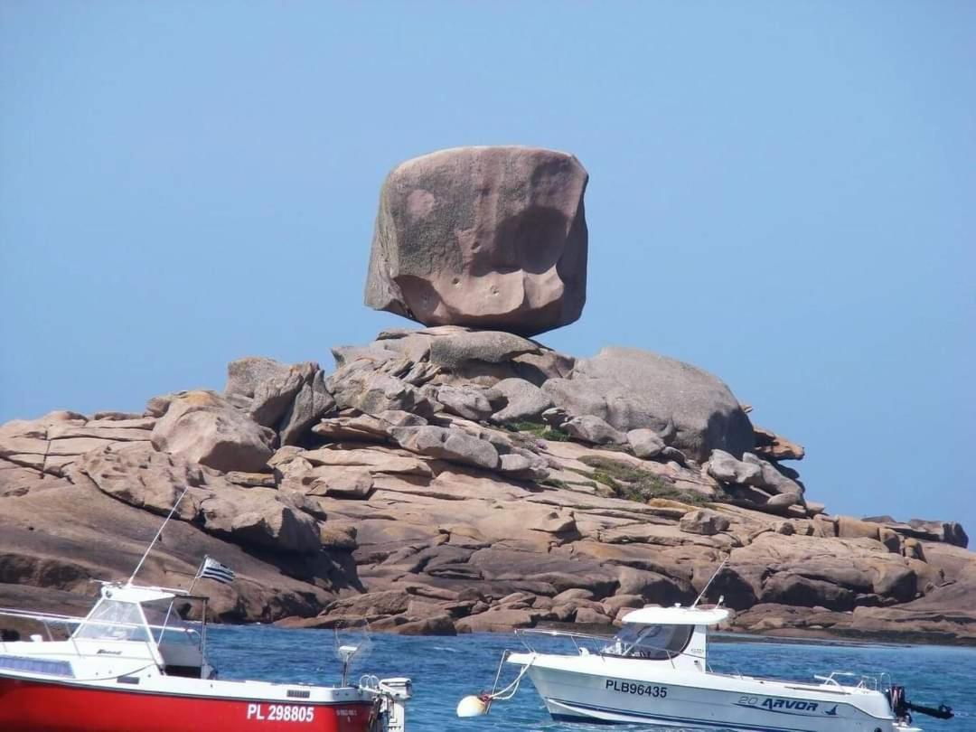 Studio Expose Plein Sud Vu Sur Le Port De Plaisance Perros-Guirec Kültér fotó