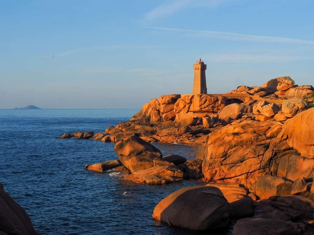 Studio Expose Plein Sud Vu Sur Le Port De Plaisance Perros-Guirec Kültér fotó
