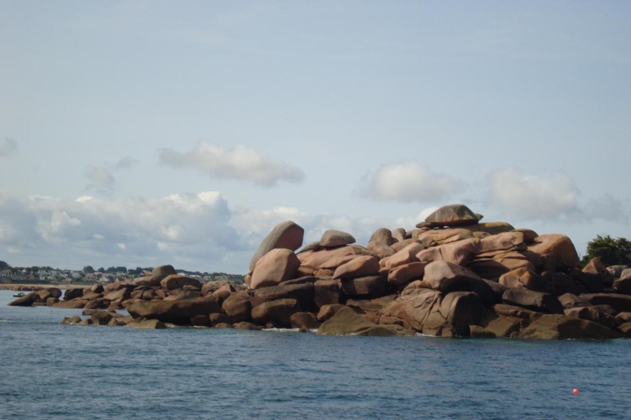 Studio Expose Plein Sud Vu Sur Le Port De Plaisance Perros-Guirec Kültér fotó