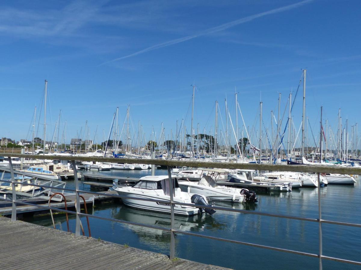 Studio Expose Plein Sud Vu Sur Le Port De Plaisance Perros-Guirec Kültér fotó